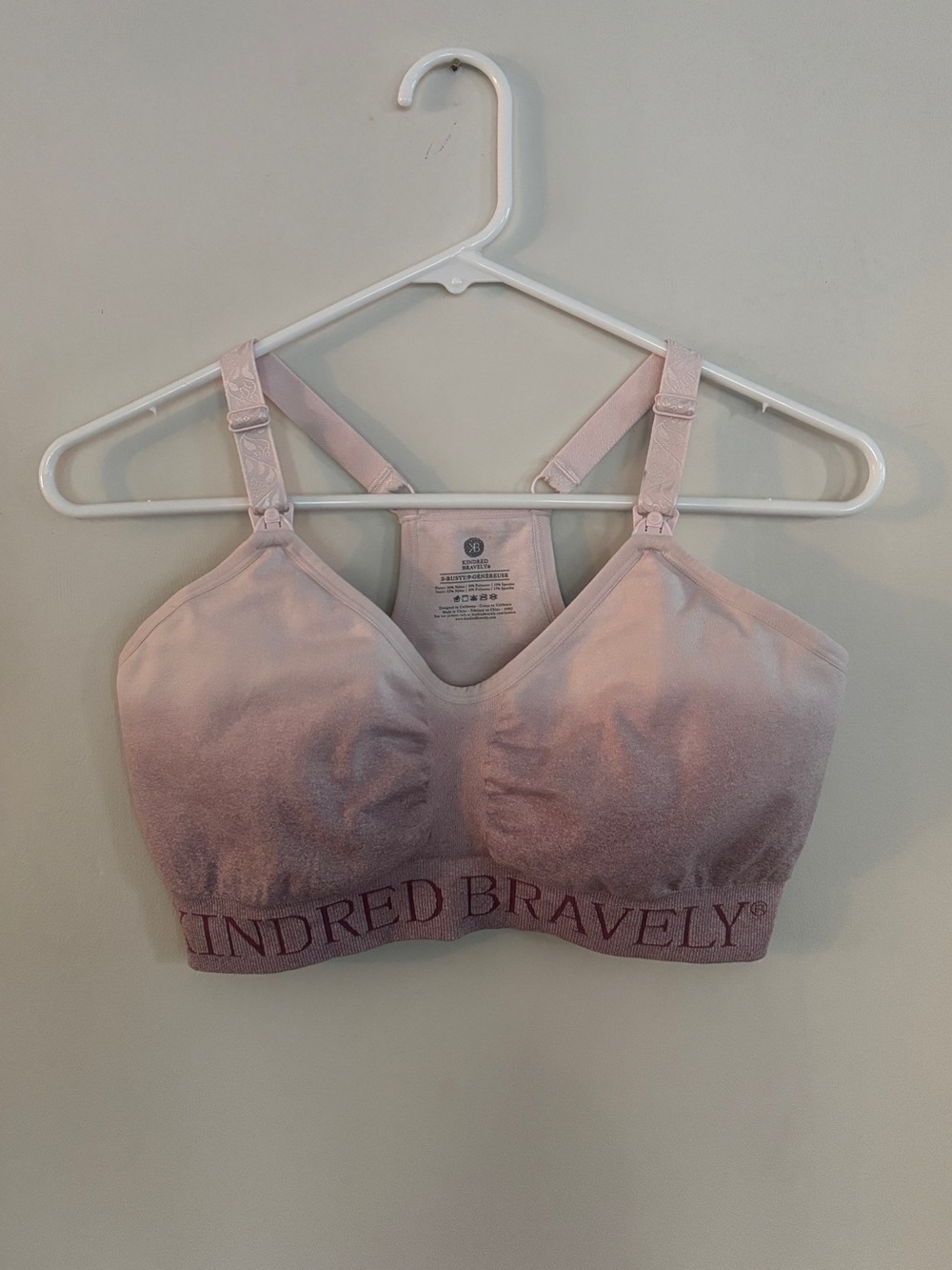 Kindred Bravely Sublime Pumping & Nursing Bra Small Busty Hands Free Postpartum
